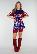 Bordeaux High Waist Short Legging