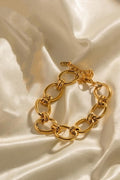 Gouden Statement Chain Armband