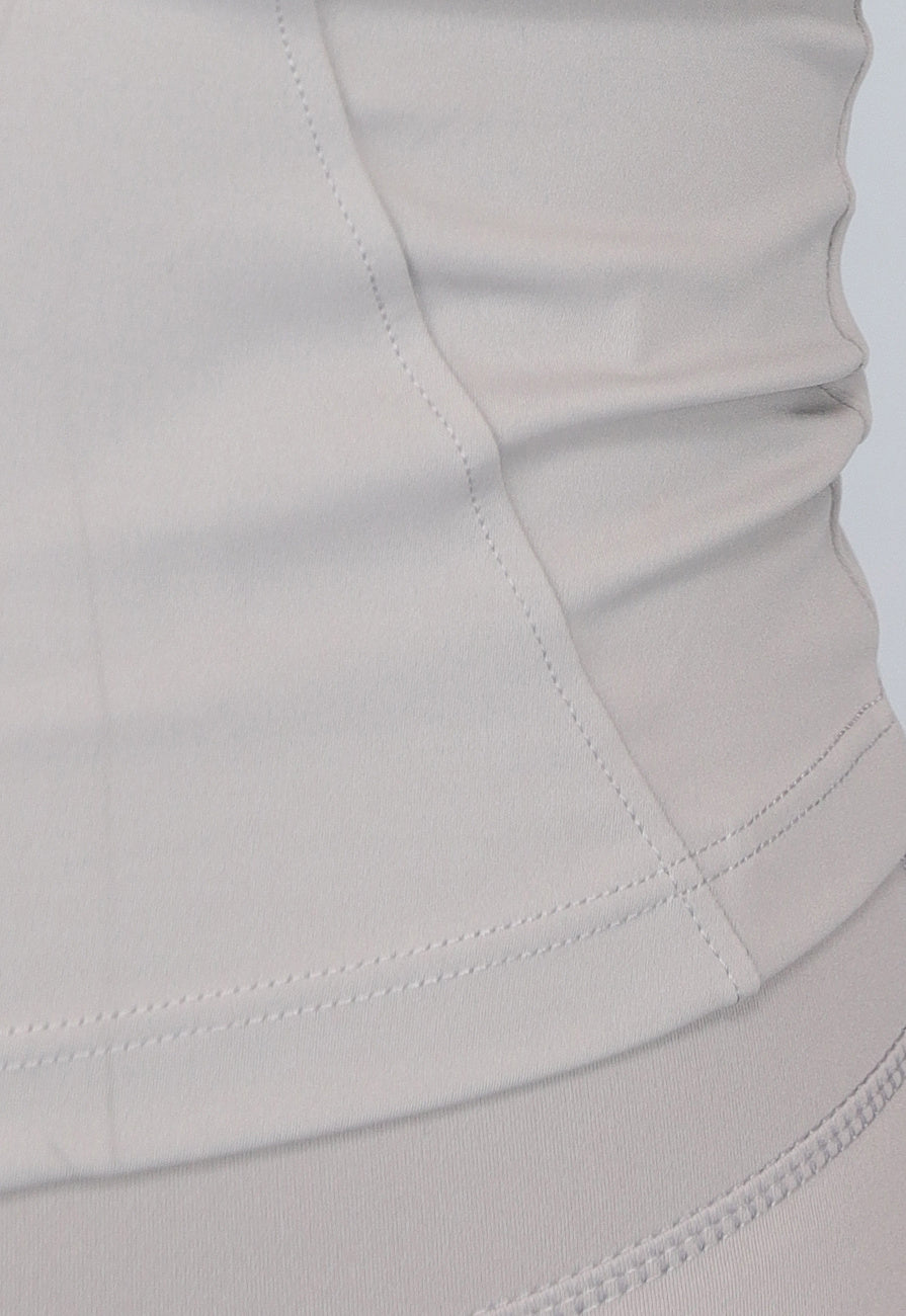 Grijze Longsleeve Fitness Set met Duimgaten