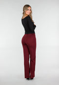 Zwarte Push-Up Longsleeve Top met Gerimpelde Bustier