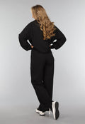 Zwarte Wide Leg Jogger
