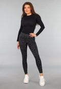 Elastische Sporttop met Lange Mouwen