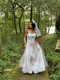 Lang Bridezilla Kostuum