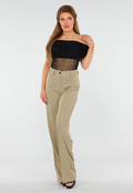 See Through Doorschijnende Zwarte Off-Shoulder Stretch  Mesh Top