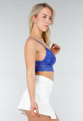 Blauwe Kanten Bralette met Spaghettibandjes