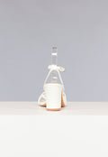 Lage Strappy Sandaletten in Wit