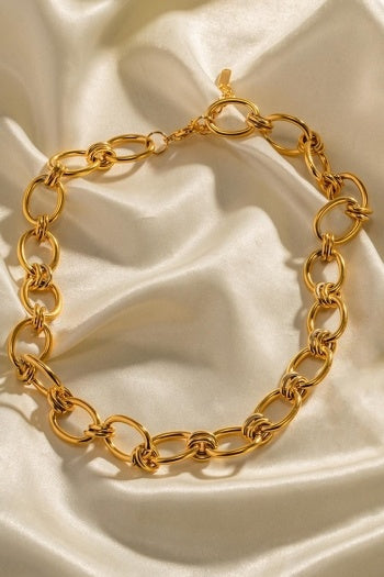 Gouden Statement Chain Ketting