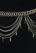 Gouden Layered Heupriem met Bedeltjes