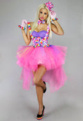 Popping Candy Clown Kostuum