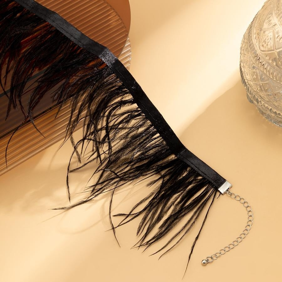 Zwarte Veren Choker