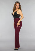 Zwarte Corrigerende Bodysuit met Kanten Cups