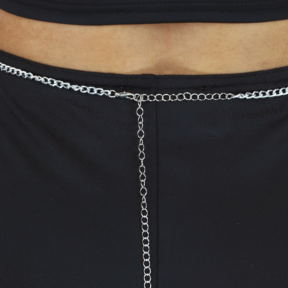 Zilveren Diamond Sexy Bodychain