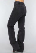 Redial Jeans  Zwarte Tall Spijkerbroek met Rechte Pijpen