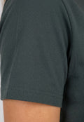 Grijs Basic T-Shirt met Lichte Stretch