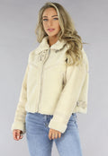 Beige Teddy Lammy Coat