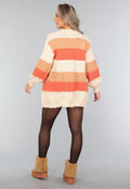 Gebreide Multicolor Cardigan