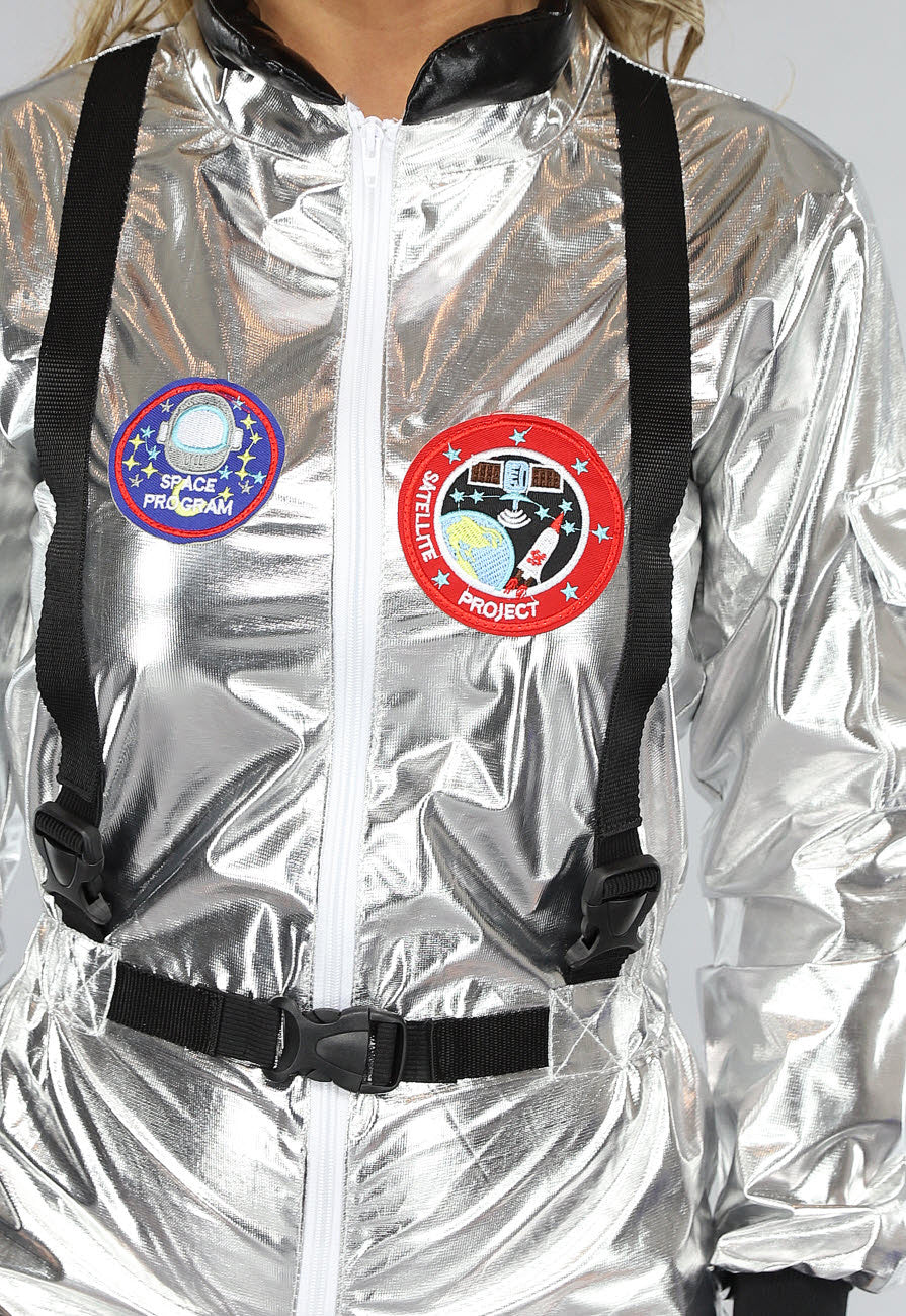 Metallic Astronaut Kostuum