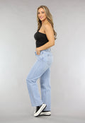 Redial Jeans  Lichtblauwe Relaxed Fit Straight Leg Jeans