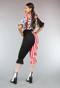Psycho Clown Kostuum met Accessoires