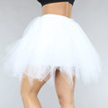 Witte Tutu  met Elastische Tailleband