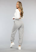 Grijze Jogger met Grote Elastische Band