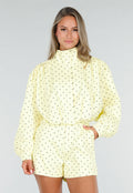 Pastelgele Polkadot Two Piece Set met Jack en Short