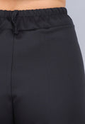 Zwarte Gilet Suit met Statement Knopen