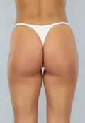 Witte String met Dunne Bandjes