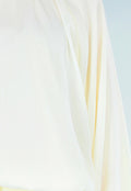 Butter Yellow Blouse met Wijde Mouwen