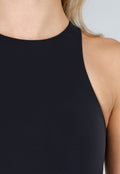 Zwarte Basic Stretch Body Zonder Mouwen