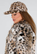 Faux Fur Pet met Luipaardprint