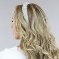 Zilveren Glitter Diadeem