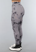 Stretchy Gym legging met Print en Overslag Taille