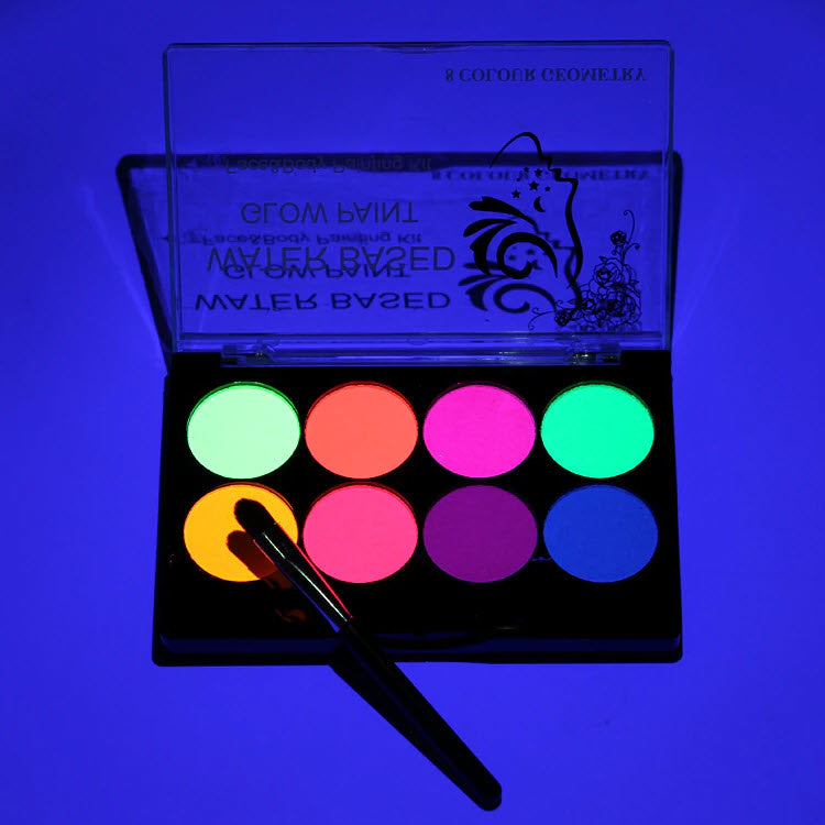 Glow in the Dark Body en Gezicht Verf (Waterbasis)