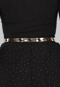 Rekbare Riem met Gouden Details