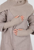 Gebreide Handschoenen met Vingeropening