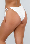 Witte Schelpen Bikini met Cover Up