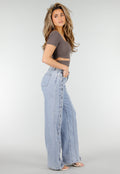 Taupe Cropped Sport Top met Korte Mouwen en Wrap Detail