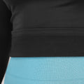 Zwarte Longsleeve Sporttop met Thermovoering