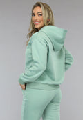 Fleece Joggingpak in Mint