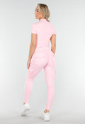 Lichtroze Sportset met Cargozakken en Scrunch