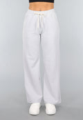 Wide Leg Joggingbroek in Lichtblauw