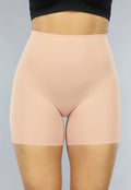 Corrigerende Naadloze Biker Short met Hoge Taille