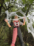 Psycho Clown Kostuum met Accessoires