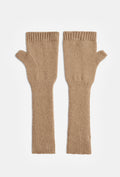 Gebreide Vingerloze Handschoenen met Duimopening