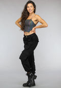 Reflecterende Halter Top met Ketting