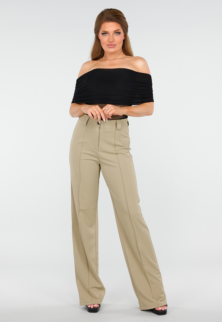 See Through Doorschijnende Zwarte Off-Shoulder Stretch  Mesh Top