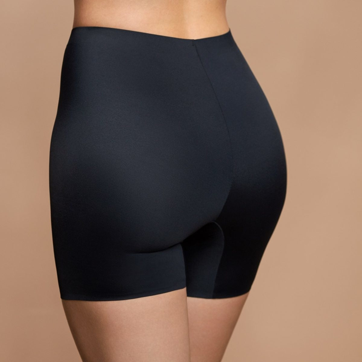 Naadloos High Waist Short Zwart