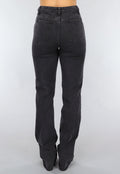 Redial Jeans  Zwarte Tall Spijkerbroek met Rechte Pijpen