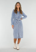Beige Western Enkellaarsjes met Sierstiksels en Rits